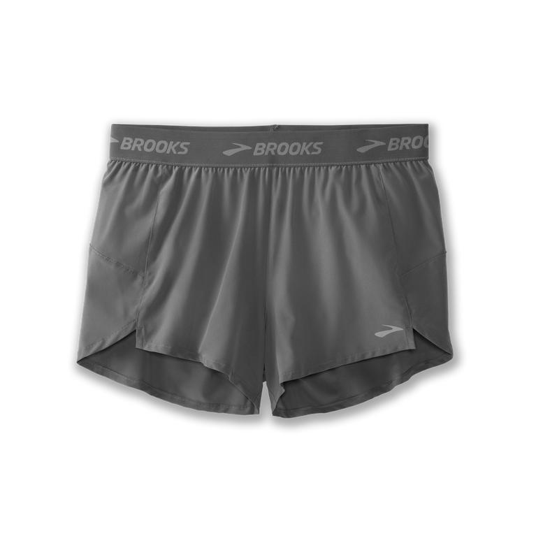 Brooks Women's Chaser 3 Running Shorts - Steel/grey (BRAE84793)